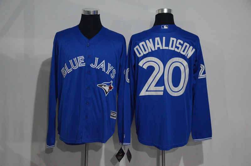 Josh Donaldson Toronto Blue Jays blue jersey