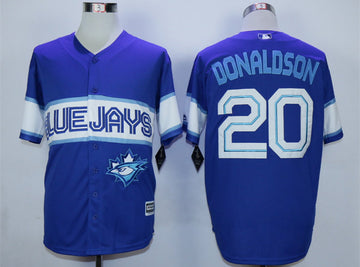 Josh Donaldson Toronto Blue Jays blue jersey