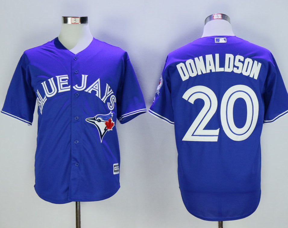 Josh Donaldson Toronto Blue Jays blue jersey