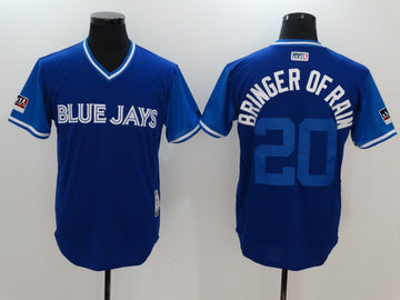 Josh Donaldson Bringer Toronto Blue Jays royal Authentic jersey