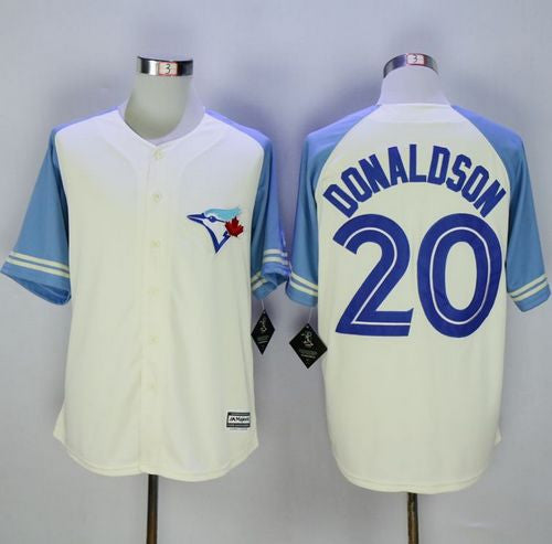 Josh Donaldson Toronto Blue Jays cream jersey