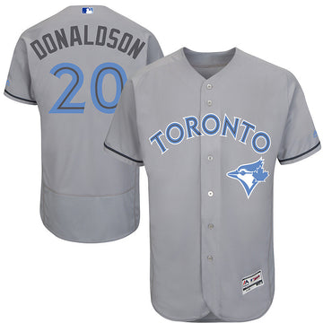 Josh Donaldson Toronto Blue Jays grey jersey