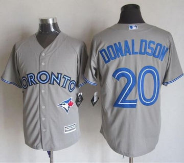 Josh Donaldson Toronto Blue Jays grey jersey