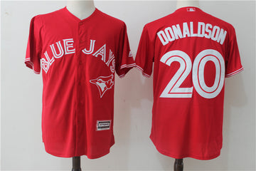 Josh Donaldson Toronto Blue Jays red jersey
