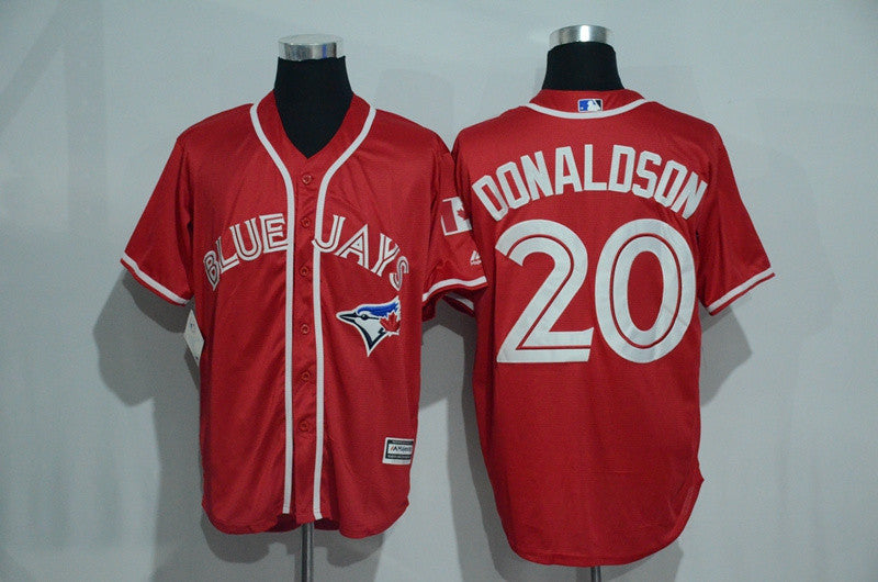 Josh Donaldson Toronto Blue Jays red Alternate jersey