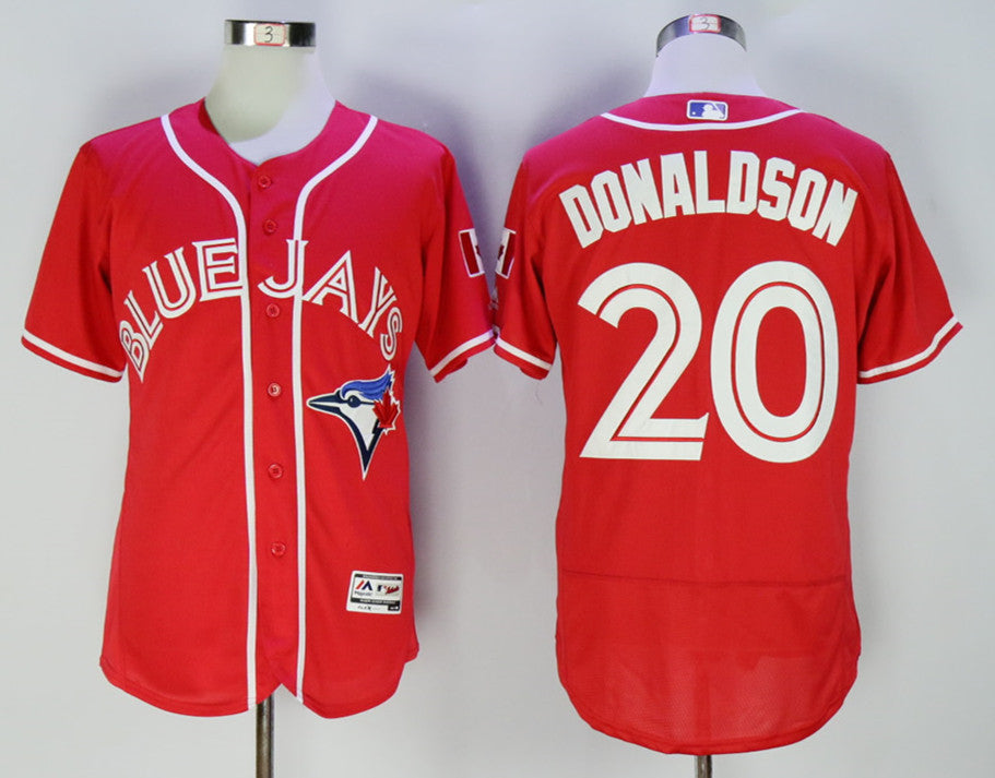 Josh Donaldson Toronto Blue Jays red Alternate jersey