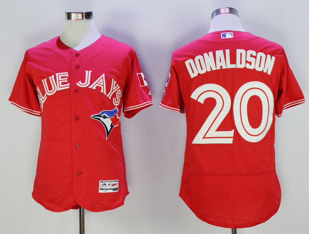 Josh Donaldson Toronto Blue Jays red jersey