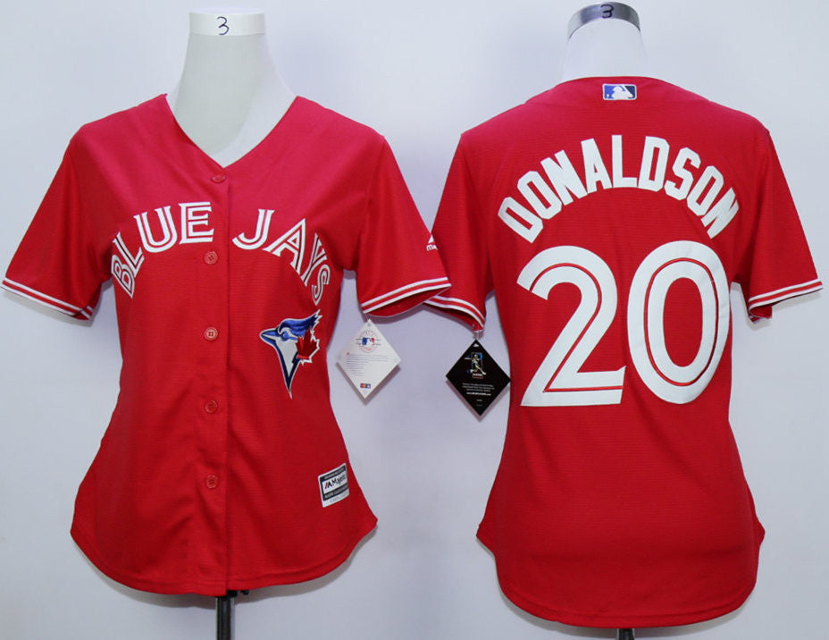 Josh Donaldson Toronto Blue Jays red jersey