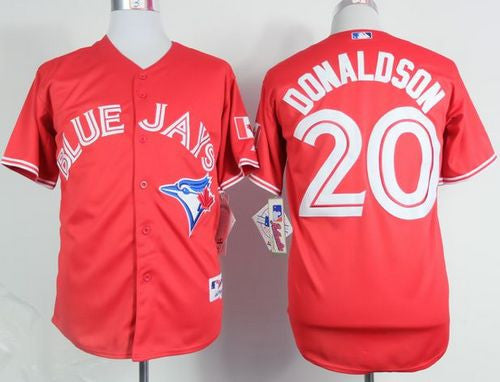 Josh Donaldson Toronto Blue Jays red jersey