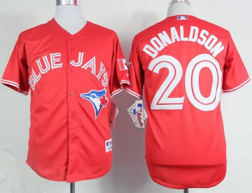 Josh Donaldson Toronto Blue Jays red jersey