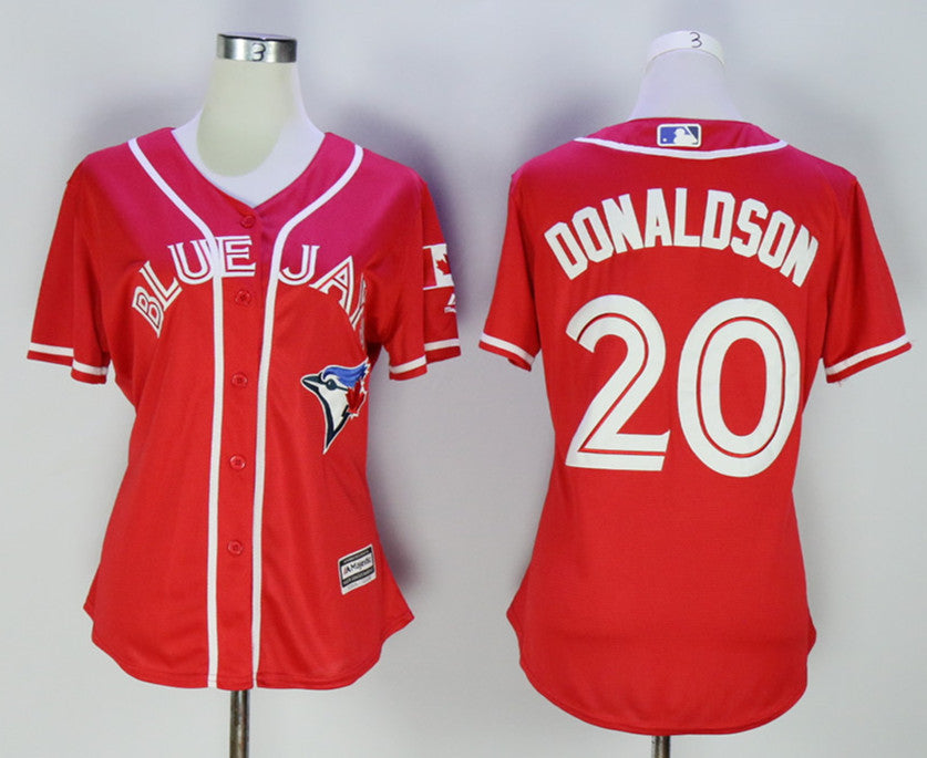 Josh Donaldson Toronto Blue Jays red Alternate jersey