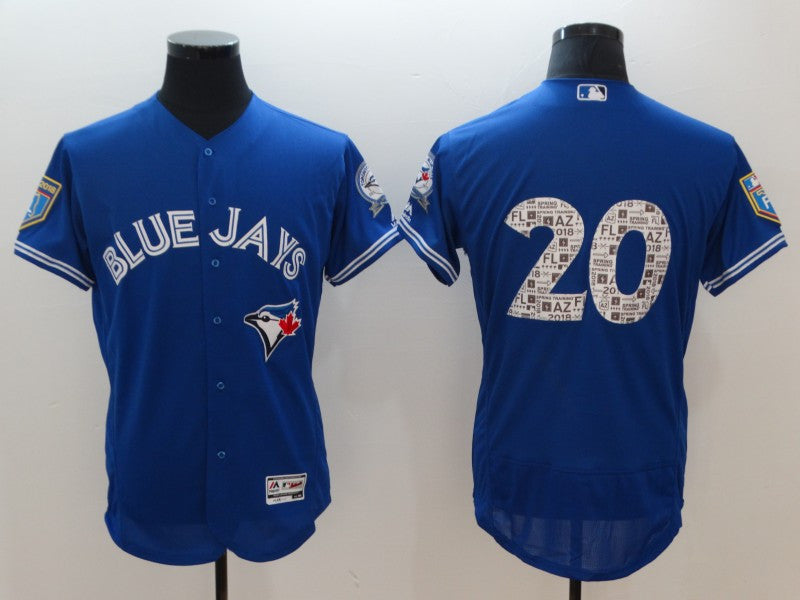 Josh Donaldson Toronto Blue Jays royal jersey
