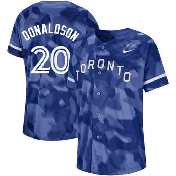 Josh Donaldson Toronto Blue Jays royal Fashion jersey