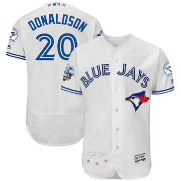 Josh Donaldson Toronto Blue Jays white All-Star jersey