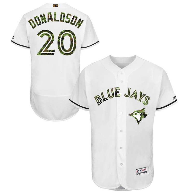 Josh Donaldson Toronto Blue Jays white jersey