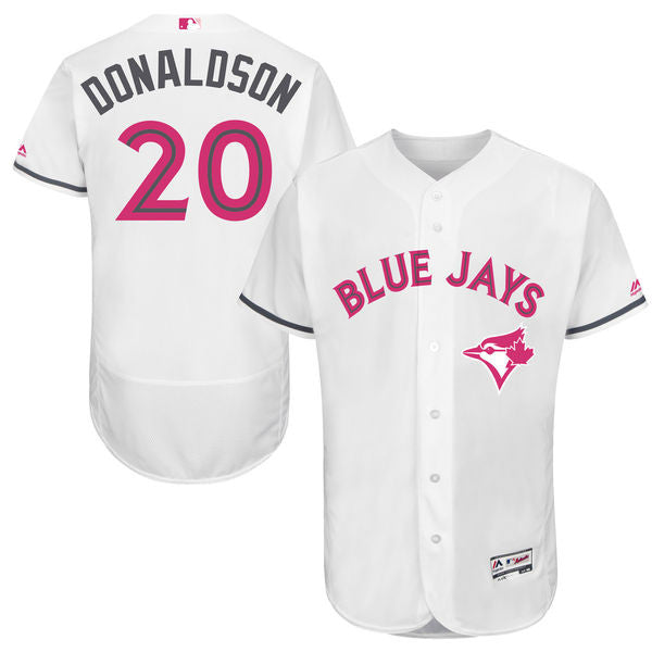 Josh Donaldson Toronto Blue Jays white jersey
