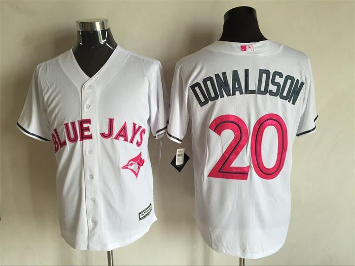 Josh Donaldson Toronto Blue Jays white jersey
