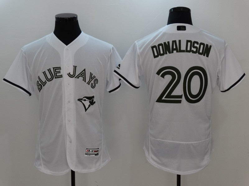 Josh Donaldson Toronto Blue Jays white jersey