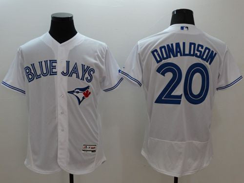 Josh Donaldson Toronto Blue Jays white Authentic jersey