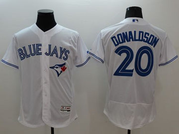Josh Donaldson Toronto Blue Jays white Authentic jersey