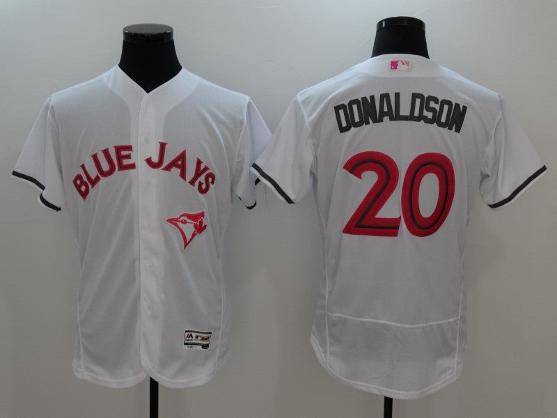 Josh Donaldson Toronto Blue Jays white jersey