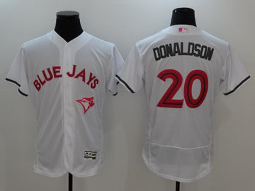 Josh Donaldson Toronto Blue Jays white jersey