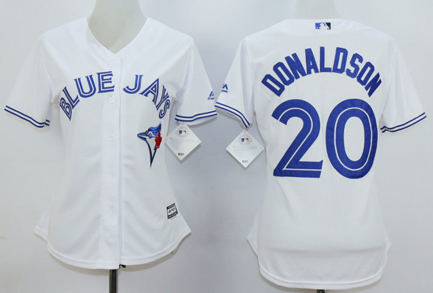 Josh Donaldson Toronto Blue Jays white jersey