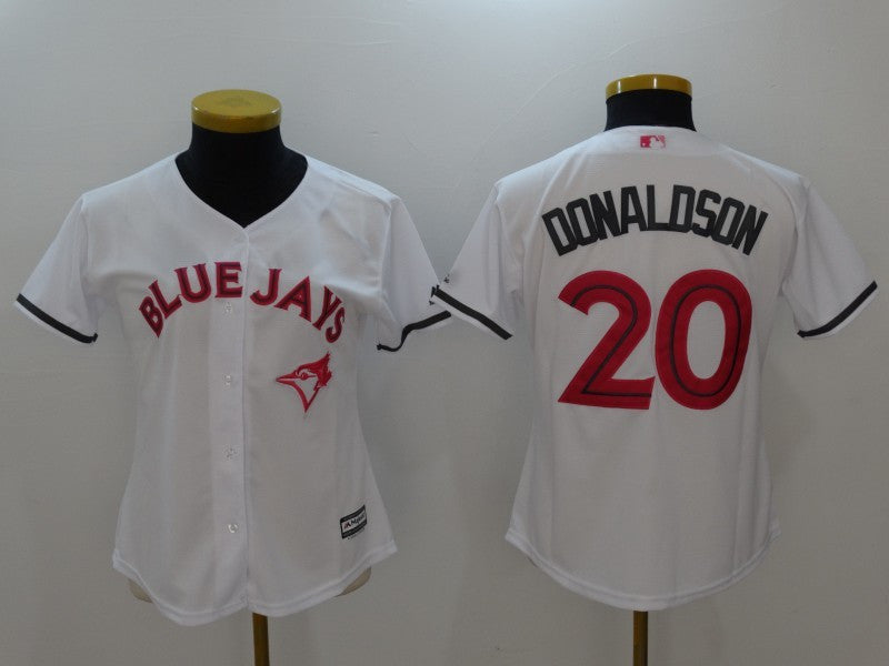 Josh Donaldson Toronto Blue Jays white jersey