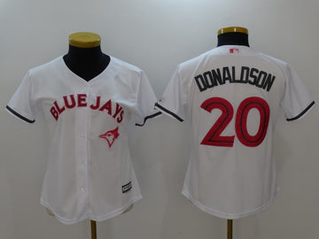 Josh Donaldson Toronto Blue Jays white jersey