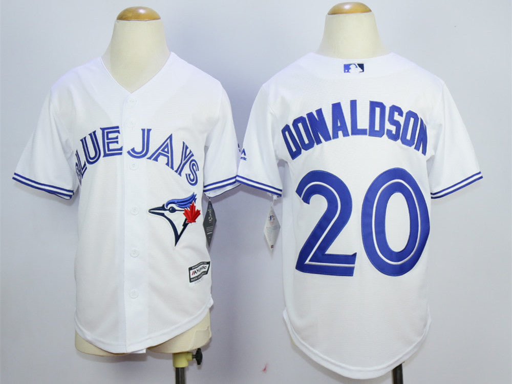 Josh Donaldson Toronto Blue Jays white jersey