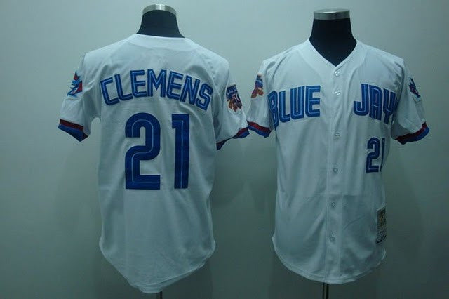 Clemens Toronto Blue Jays white jersey