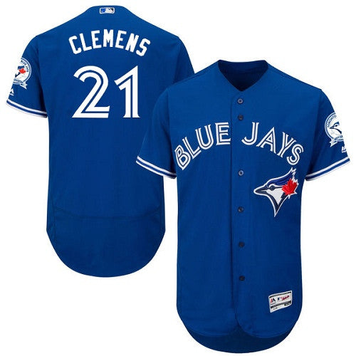 Roger Clemens Toronto Blue Jays blue jersey