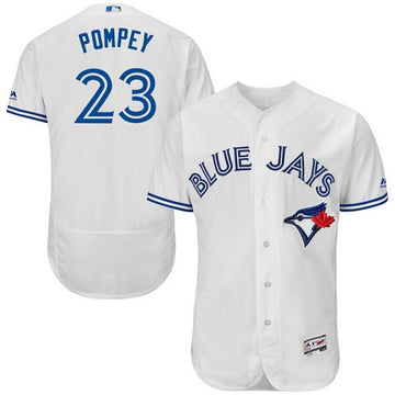 Dalton Pompey Toronto Blue Jays white jersey