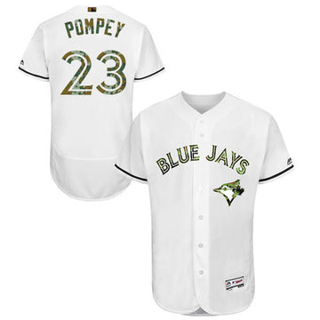 Dalton Pompey Toronto Blue Jays white jersey