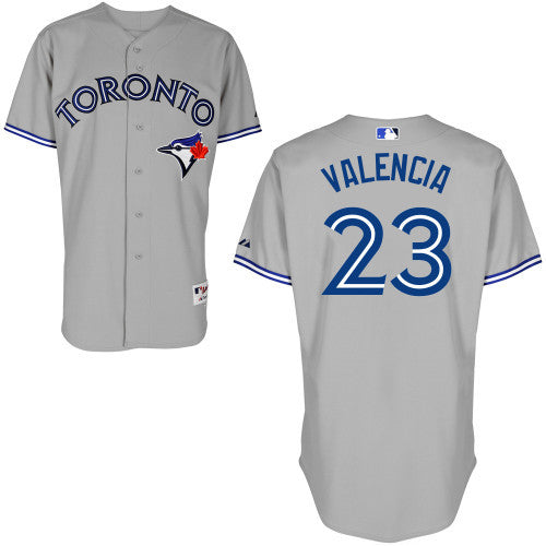 Valencia Toronto Blue Jays grey jersey