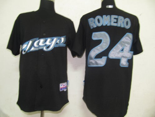 Romero Toronto Blue Jays black jersey