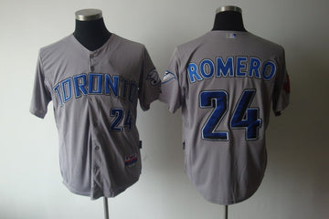 Romero Toronto Blue Jays grey jersey