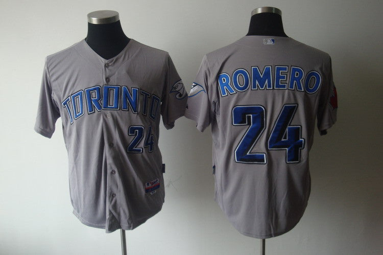 Romero Toronto Blue Jays grey jersey