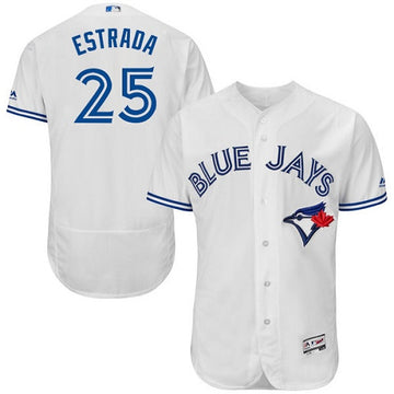 Marco Estrada Toronto Blue Jays white jersey