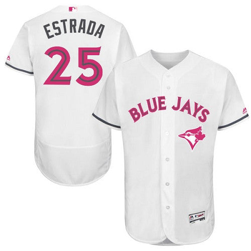 Marco Estrada Toronto Blue Jays white jersey