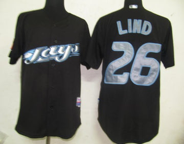 Lind Toronto Blue Jays black jersey