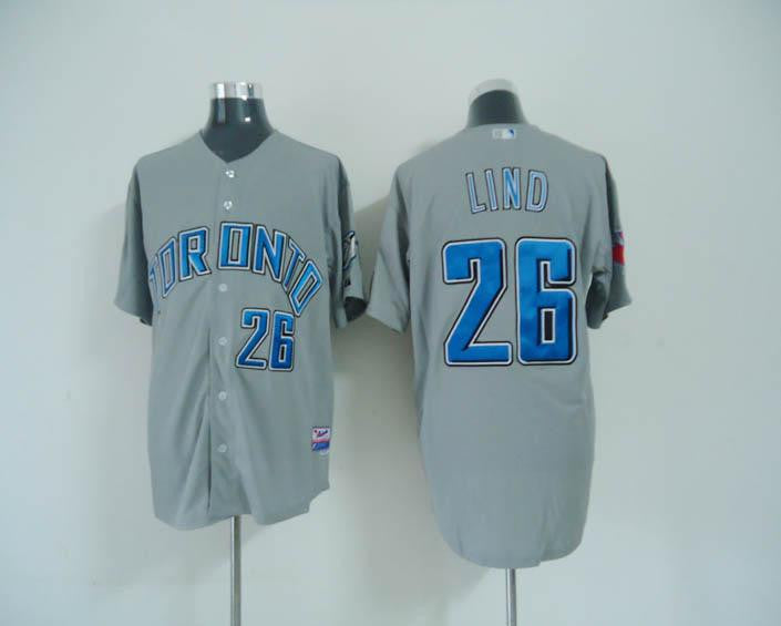 Lind Toronto Blue Jays grey jersey