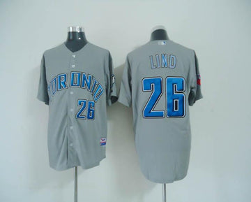 Lind Toronto Blue Jays grey jersey