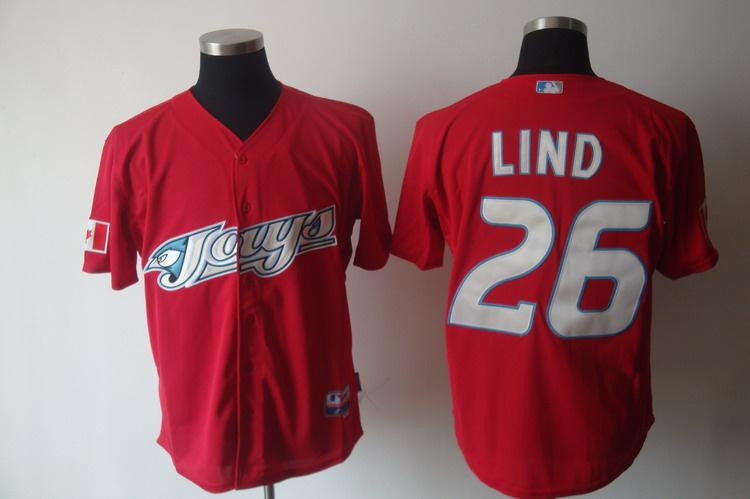 Lind Toronto Blue Jays red jersey