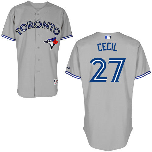 Cecil Toronto Blue Jays grey jersey
