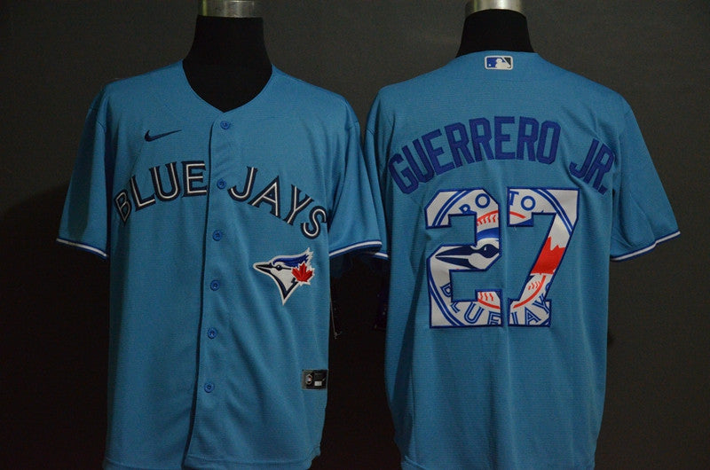 Vladimir Guerrero Jr Toronto Blue Jays blue Fashion jersey