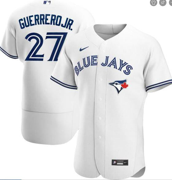 Vladimir Guerrero Jr Toronto Blue Jays white jersey