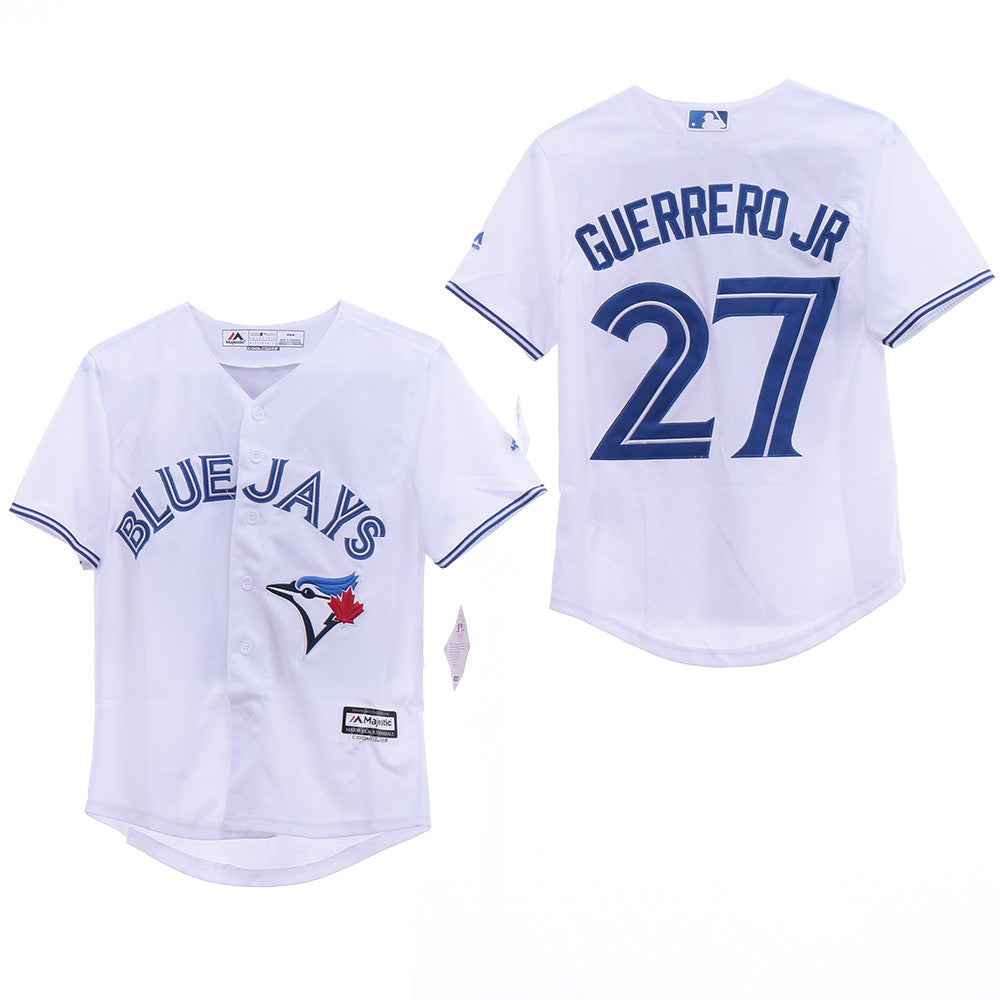 Vladimir Guerrero Jr Toronto Blue Jays white jersey