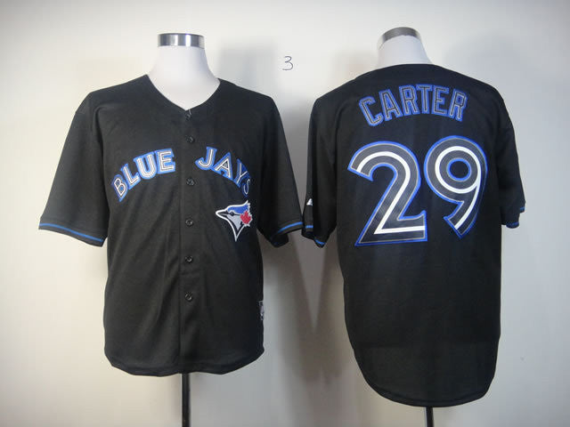 Carter Toronto Blue Jays black Fashion jersey
