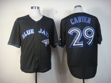 Carter Toronto Blue Jays black Fashion jersey
